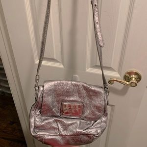 Marc by Marc Jacobs Silver Crossbody Bag